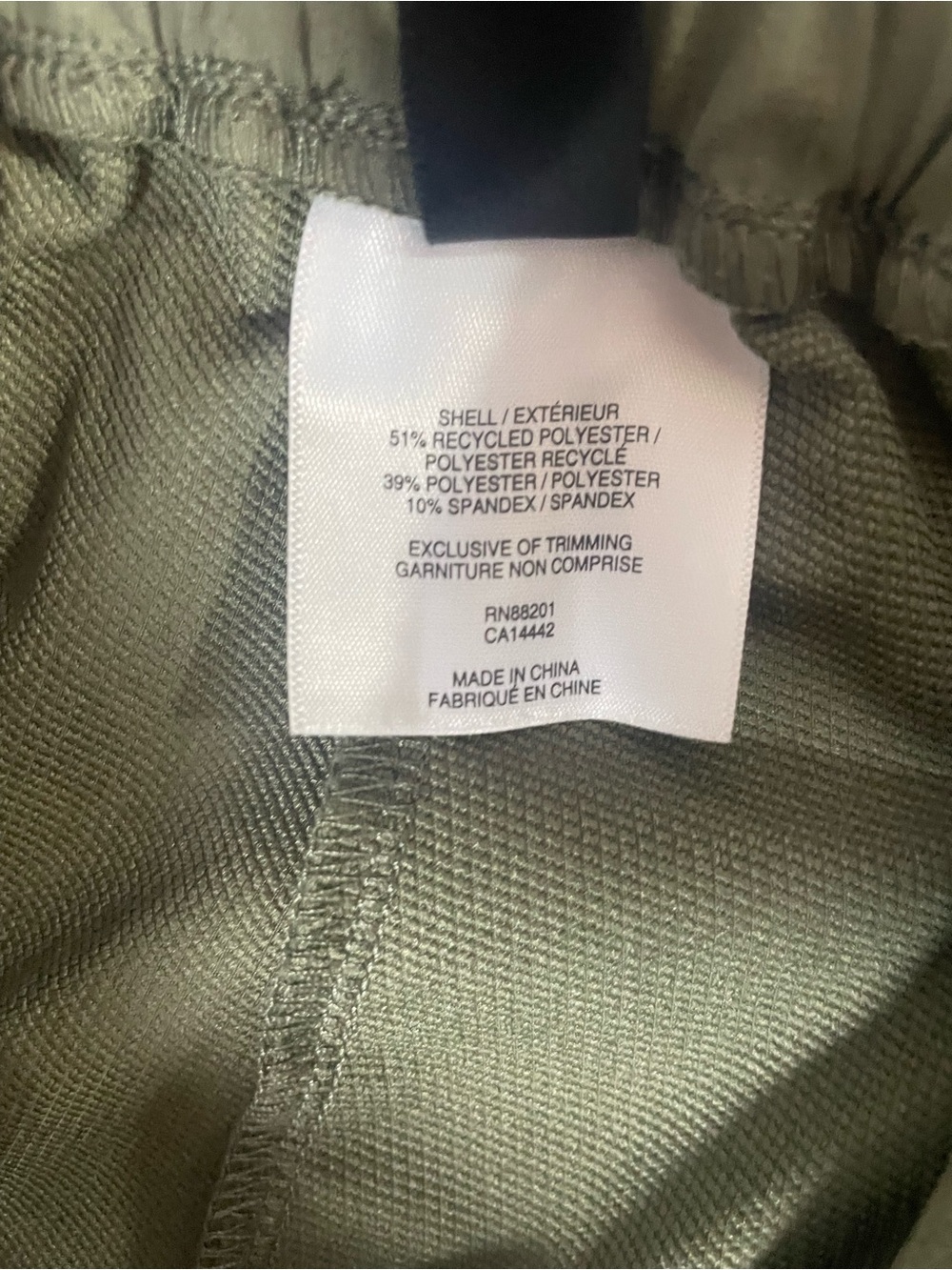 Mondetta Olive Green Wide-Leg Cargo Pants - Picture 6 of 14